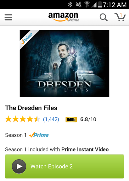 Amazon Prime Instant Video on Android
