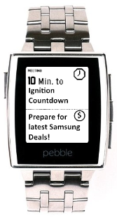 Original Pebble Steel with TimeLine